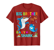 Load image into Gallery viewer, Big Brother Of The Baby Shark Birthday Big Brother Shark T-Shirt-217268