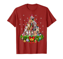 Load image into Gallery viewer, Funny Cat Christmas Tree Xmas Gifts T-Shirt-68797