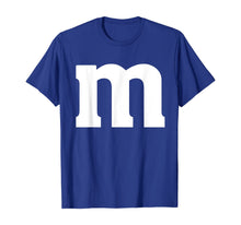 Load image into Gallery viewer, Letter m Shirt lower Case Halloween alphabet costume T-Shirt