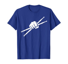 Load image into Gallery viewer, Drumsticks Drummer T-Shirt - Drumset Drums Gift