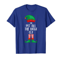 Load image into Gallery viewer, Pet All The Dogs Elf Christmas Party Matching Family Group T-Shirt