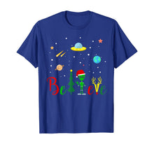 Load image into Gallery viewer, Believe In Alien Space Lover Christmas Xmas Gift T-Shirt