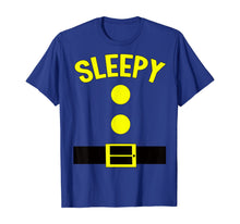 Load image into Gallery viewer, Sleepy Dwarf Halloween Costume Funny Gift Idea Sleepy Dwarf T-Shirt