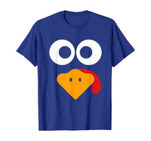 Load image into Gallery viewer, Cute Turkey Face Funny Thanksgiving Gift T-Shirt