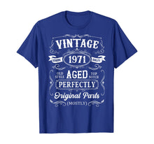 Load image into Gallery viewer, Vintage 1971 48th Birthday T-Shirt 48 Years Old Gift Shirt