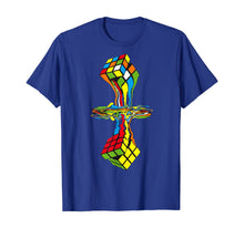 Load image into Gallery viewer, AWESOME GRAPHIC MELTING RUBIK RUBIX RUBICS CUBE Solved Rubik T-Shirt