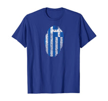 Load image into Gallery viewer, Greece Shirt Greek Flag Patriotic Pride Heritage Gift T-Shirt
