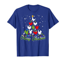 Load image into Gallery viewer, Christmas Tree Merry Christmas Chicken Lover Gift T-Shirt