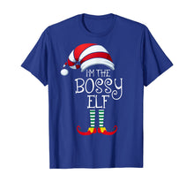 Load image into Gallery viewer, I'm The Bossy Elf Family Matching Christmas Gift Group T-Shirt
