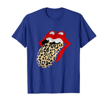 Load image into Gallery viewer, Red Lips-Leopard Tongue-iconic band T-Shirt