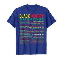 Load image into Gallery viewer, Black History Month Milestone African American Men Women T-Shirt-937980