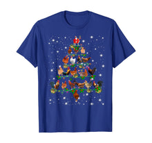 Load image into Gallery viewer, Funny Chickens Christmas Tree Tee Ornament Decor Gift T-Shirt