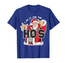 Load image into Gallery viewer, I Do It For The HOs - Funny Retro Rap Santa Gift Idea T-Shirt