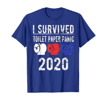 Load image into Gallery viewer, I SURVIVED TOILET PAPER PANIC 2020 Shirt Pandemic Flu Gift T-Shirt-481494