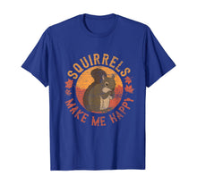 Load image into Gallery viewer, Squirrels Make Me Happy - Vintage Squirrel T-Shirt