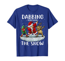 Load image into Gallery viewer, Santa Dabbing Through The Snow Funny Christmas Boys Kids T-Shirt