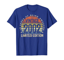 Load image into Gallery viewer, 18 Year Old Gifts Vintage 2002 Limited Edition 18th Birthday T-Shirt-65842