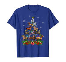 Load image into Gallery viewer, Horse Christmas Tree Lights Funny Horse Xmas Gift T-Shirt