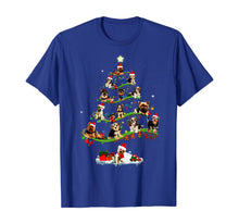 Load image into Gallery viewer, Morkie Tree Christmas Candy Cane Gift Ornament T-Shirt