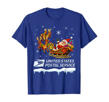 Load image into Gallery viewer, United States Postal Service Santa Christmas Funny Xmas Gift T-Shirt