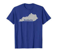 Load image into Gallery viewer, Kentucky Map Outline State Home Pride T-Shirt