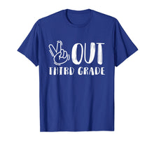 Load image into Gallery viewer, Peace Out Third Grade Graduation Shirt Last Day of School
