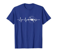 Load image into Gallery viewer, Funny Helicopter Pilot Heartbeat Shirt