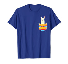 Load image into Gallery viewer, Cute Llama In Pocket Gift T-Shirt