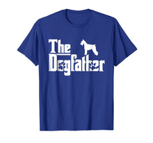 Load image into Gallery viewer, The Dogfather Miniature Schnauzer Funny Dog Owner Shirt