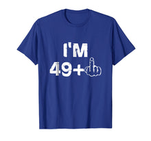Load image into Gallery viewer, Funny cute 50th Birthday T-Shirt I am 49+1 Birthday Gift