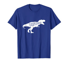 Load image into Gallery viewer, Mens Baby Announcement Shirt for Dad - Daddysaurus Gift