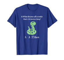 Load image into Gallery viewer, Funny Math Joke Shirt-Snake Pi Number for Math Lovers