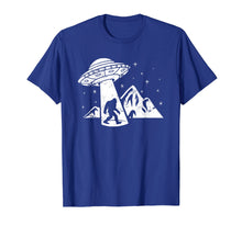 Load image into Gallery viewer, Bigfoot UFO Aliens Shirt BELIEVE Sasquatch Gift T-Shirt