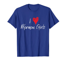 Load image into Gallery viewer, I Love Heart Mormon Girls Funny LDS T-Shirt