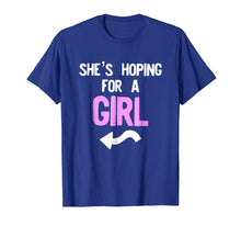 Load image into Gallery viewer, Mens Gender reveal matching shirts for mom and dad gender party