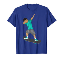 Load image into Gallery viewer, Cute Dabbing Boy On Skateboard Shirt Funny Skater Gift
