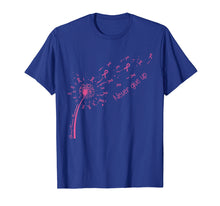 Load image into Gallery viewer, Breast Cancer Awareness Never give up T-shirt