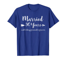 Load image into Gallery viewer, 30th Wedding Anniversary Gift T-Shirt for Him Her Couples