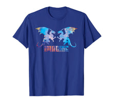 Load image into Gallery viewer, Fractal Fantasy Dragons Imagine Big Fan Dragon Lover gift