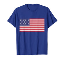 Load image into Gallery viewer, Flag USA T-Shirt United States American Patriotic Flags Tee