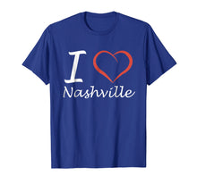 Load image into Gallery viewer, I love Nashville T-shirt Tee Tees T Shirt Tshirt