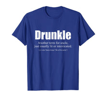 Load image into Gallery viewer, Drunk Uncle Drunkle Funny Uncle Shirt For Men