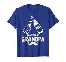 Load image into Gallery viewer, Grandpa Gifts First Time Dad Promoted to Grandpa T-Shirt