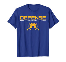 Load image into Gallery viewer, Defense Defender Stick Lacrosse Player Sports Graphic Shirt