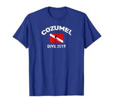 Load image into Gallery viewer, Cozumel Dive Trip 2019 Memory Gift Distressed Shirt
