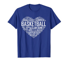 Load image into Gallery viewer, Love Basketball Shirt Gift Player Heart