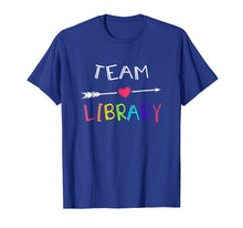 Load image into Gallery viewer, Team Library Teacher School T Shirt
