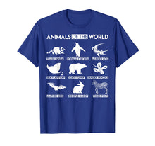 Load image into Gallery viewer, Simple Vintage Humor Funny Rare Animals Of The World T Shirt