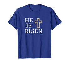 Load image into Gallery viewer, He is Risen T-Shirt Jesus Christ Religious Easter Shirts