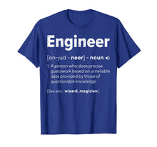 Load image into Gallery viewer, Engineer Definition Funny Engineering T-shirt Gifts